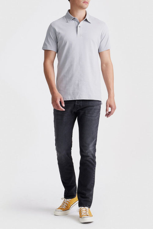 King essentials the James poloshirt grijs