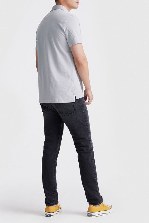 King essentials the James poloshirt grijs