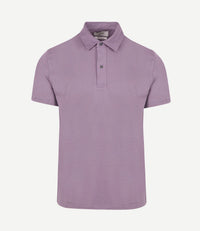 The James poloshirt paars