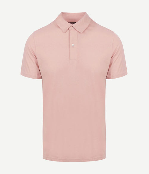 King essentials the James poloshirt roze