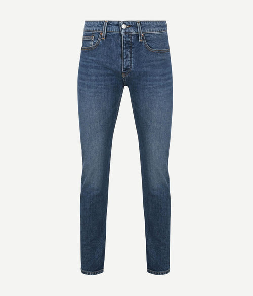 King essentials the jason jeans mid blauw | Slim-fit