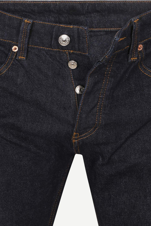 King essentials the jason jeans donkerblauw | Slim-fit