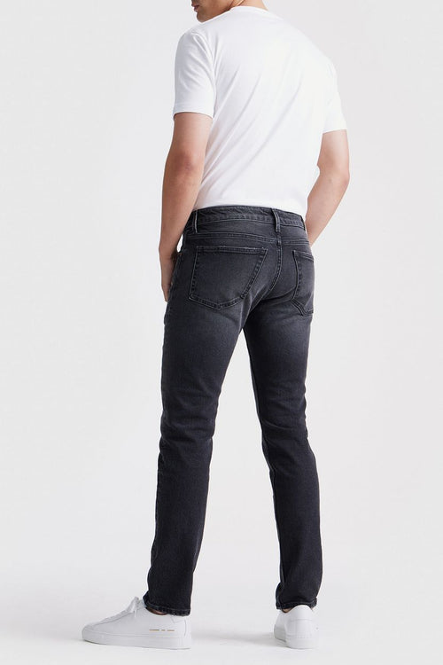 King essentials the jason jeans zwart | Slim-fit
