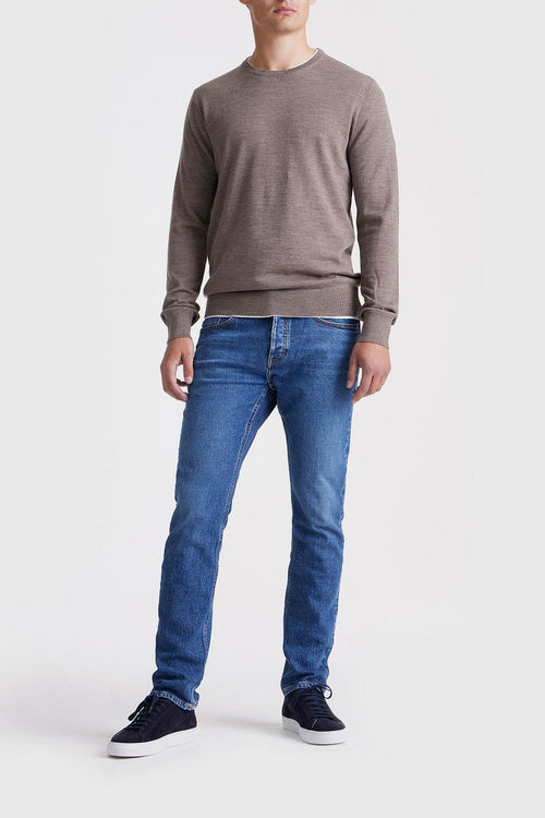 King essentials the john pullover merino bruin | Regular-fit