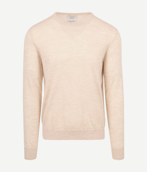 King essentials the john pullover merino ecru | Regular-fit