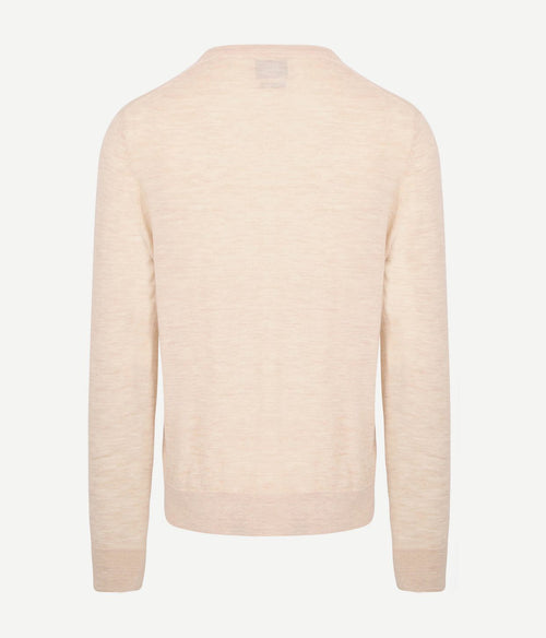 King essentials the john pullover merino ecru | Regular-fit