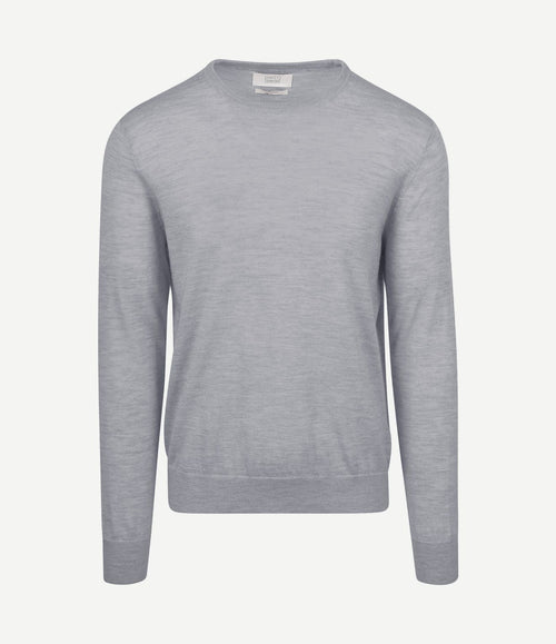 The john pullover merino grijs