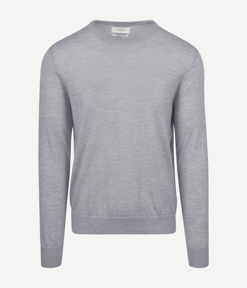 King essentials the john pullover merino grijs | Regular-fit