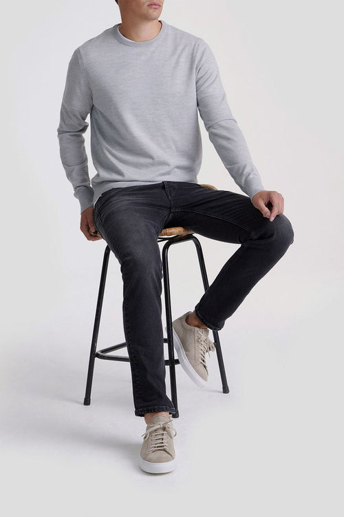 King essentials the john pullover merino grijs | Regular-fit
