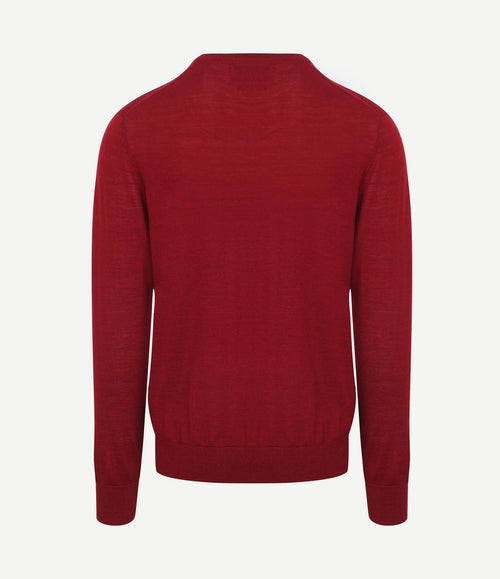 The john pullover merino rood