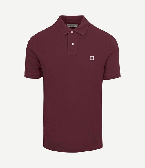 The rene poloshirt burgundy