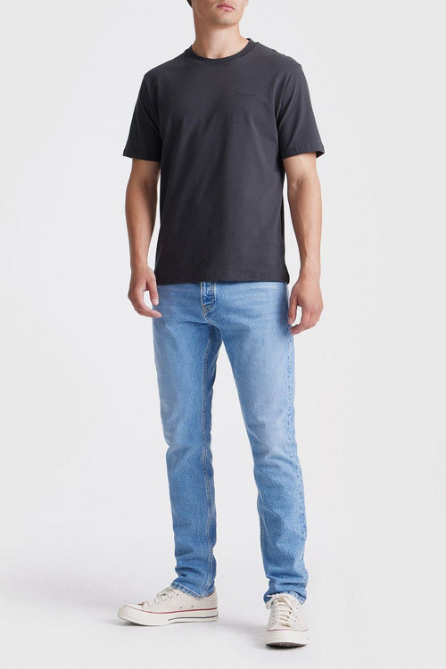 King essentials the shawn t-shirt antraciet | Regular-fit