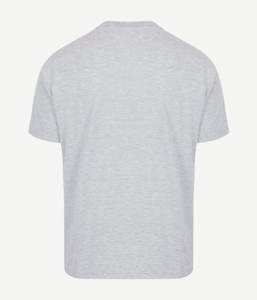 King essentials the shawn t-shirt grijs | Regular-fit
