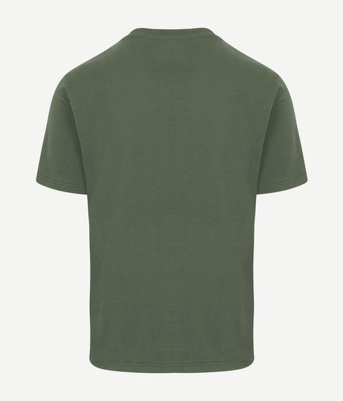 King essentials the shawn t-shirt olijfgroen | Regular-fit