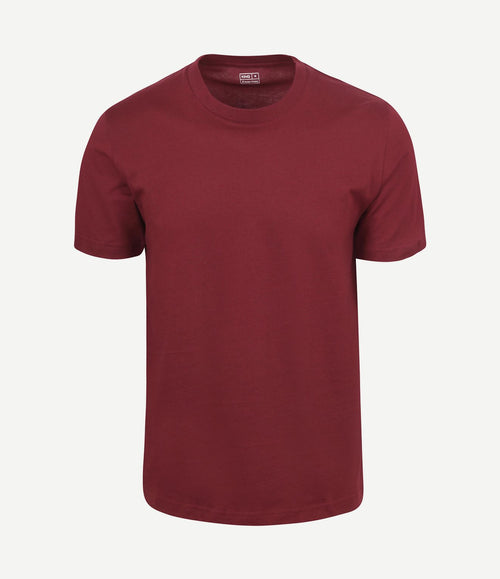 The steve t-shirt burgundy