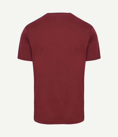 The steve t-shirt burgundy