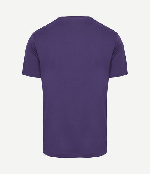 The steve t-shirt donkerpaars