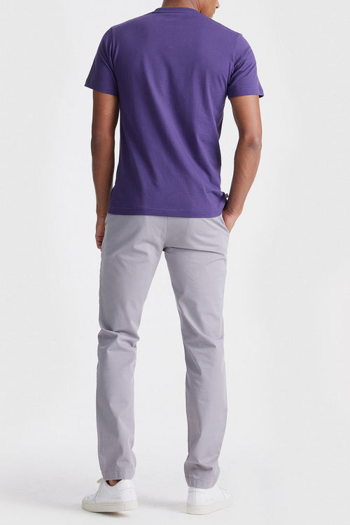King essentials the steve t-shirt donkerpaars | Regular-fit