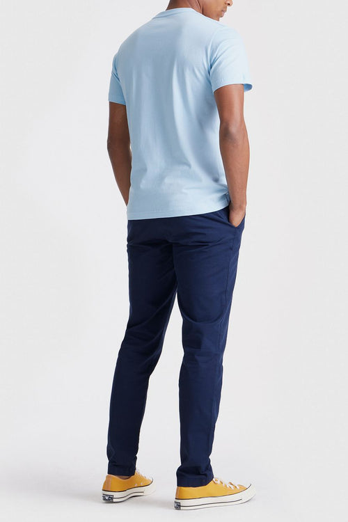 King essentials the steve t-shirt lichtblauw | Regular-fit