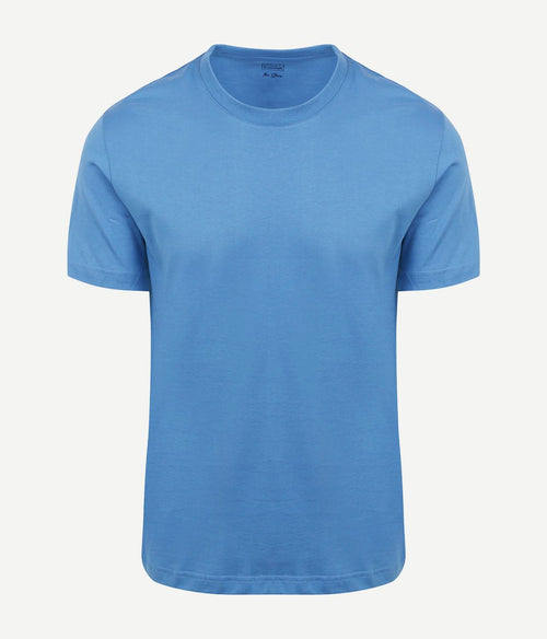 King essentials the steve t-shirt mid blauw | Regular-fit