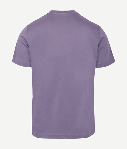 King essentials the steve t-shirt paars | Regular-fit