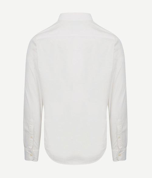 King essentials the tommy Oxford overhemd wit | Regular-fit