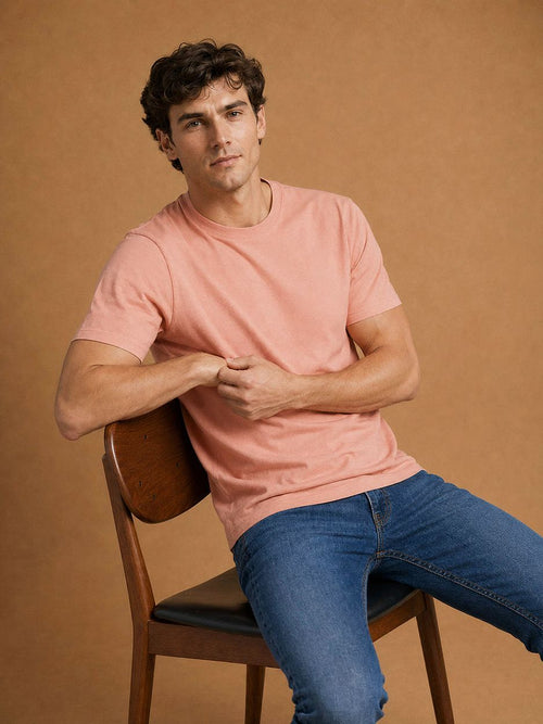 The steve t-shirt roze