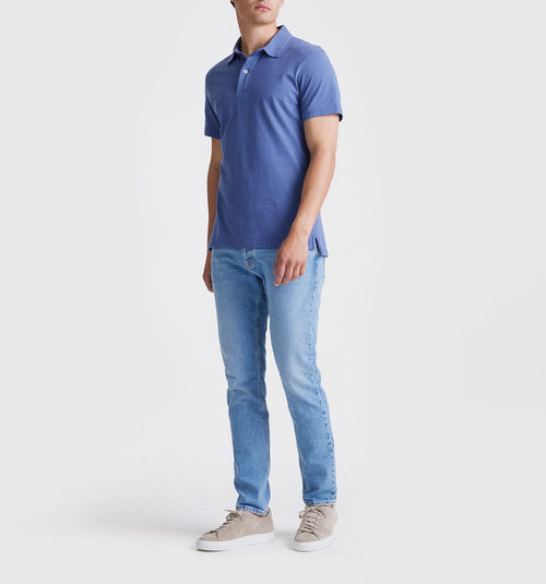 The James poloshirt royal blauw