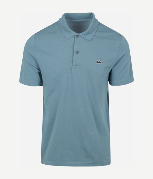 Lacoste poloshirt breathable blauw | Regular-fit