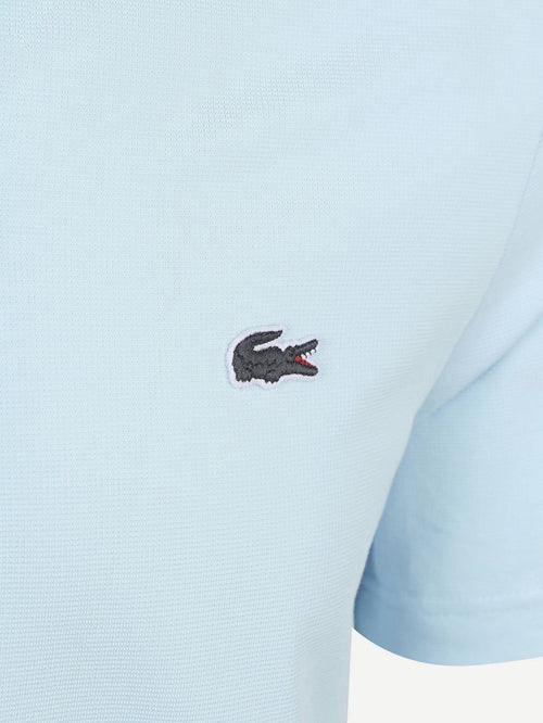 Lacoste poloshirt breathable lichtblauw | Regular-fit
