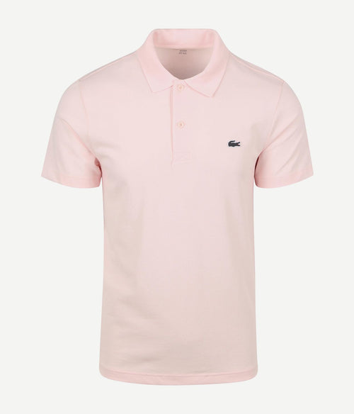 Lacoste poloshirt breathable lichtroze | Regular-fit