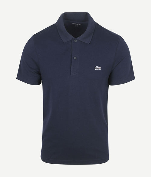 Lacoste poloshirt breathable donkerblauw | Regular-fit