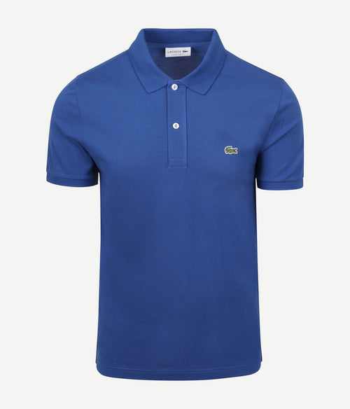 Lacoste poloshirt french blauw | Regular-fit