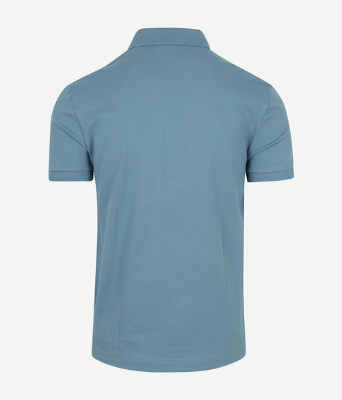 Lacoste poloshirt paris piqué blauw | Slim-fit