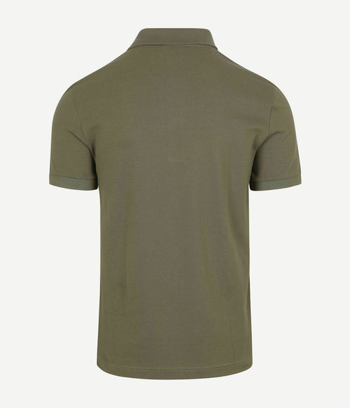 Lacoste poloshirt pique olijfgroen | Slim-fit