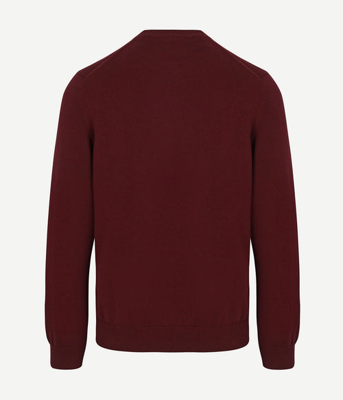 Lacoste pullover bordeaux | Regular-fit
