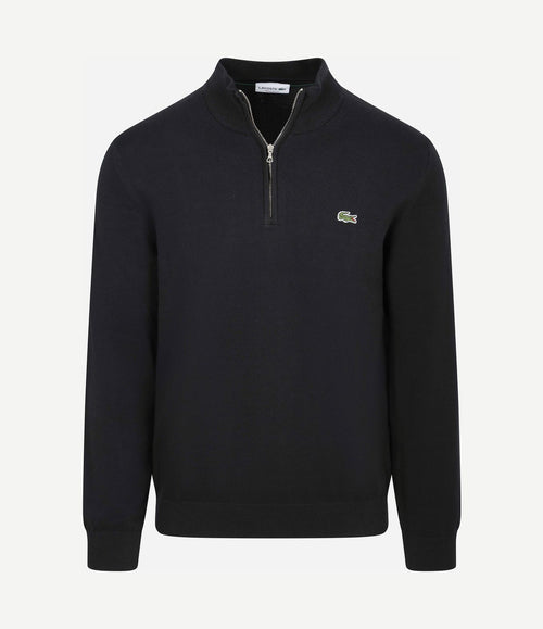 Pullover zipper zwart