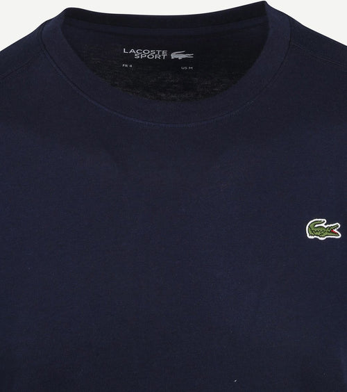 Lacoste sport t-shirt donkerblauw
