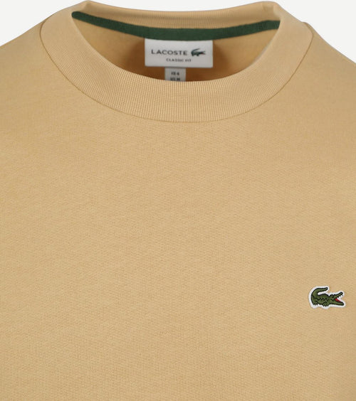 Lacoste sweater beige | Regular-fit