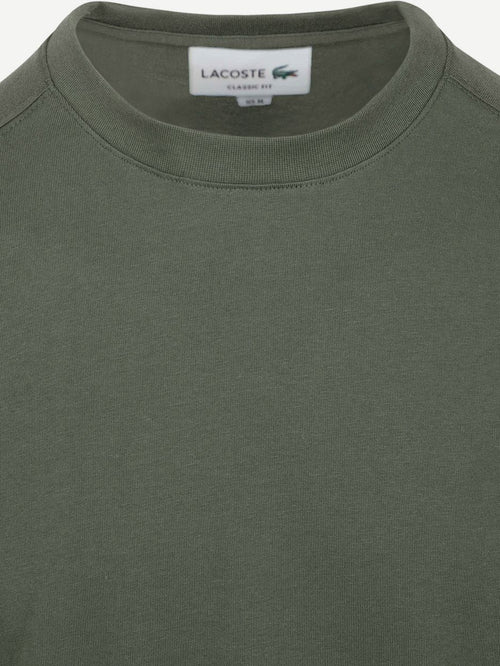 Lacoste t-shirt olijfgroen | Regular-fit