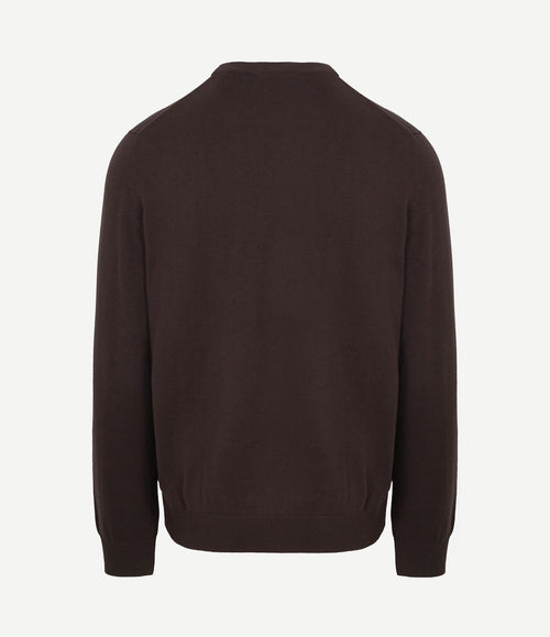 Pullover bruin