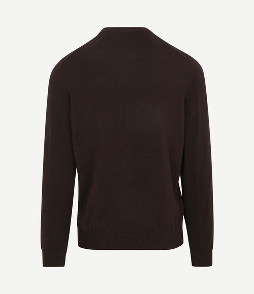Pullover donkerbruin