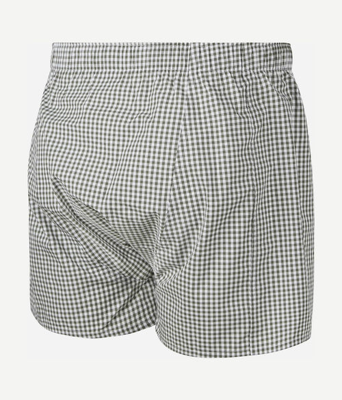 Steppin' Out boxer vichy groen