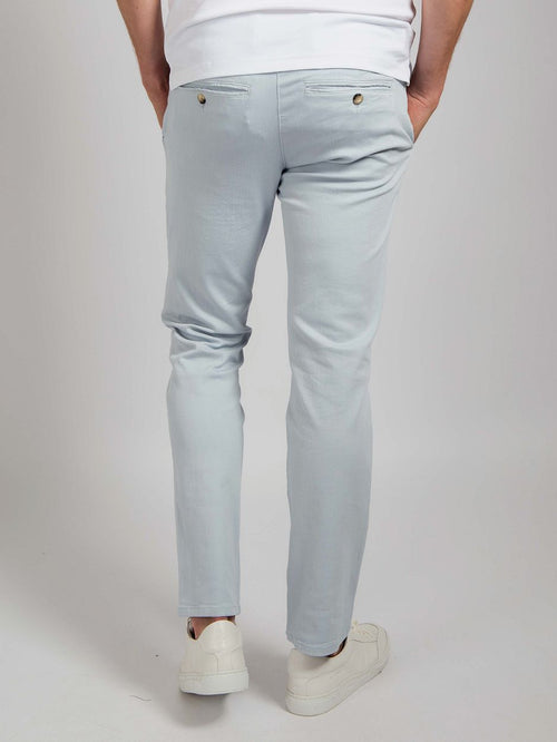 Chino philo flex lichtblauw