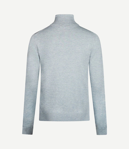 Dames coltrui cotton cashmere lichtblauw