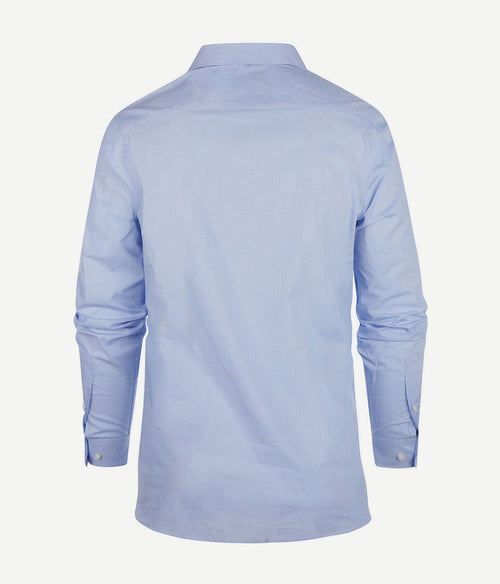 Steppin' Out overhemd ruit lichtblauw | Regular-fit