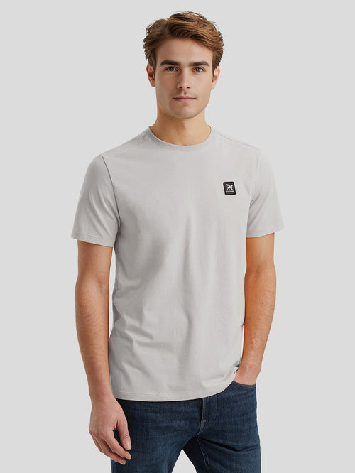 T-shirt jersey lichtblauw