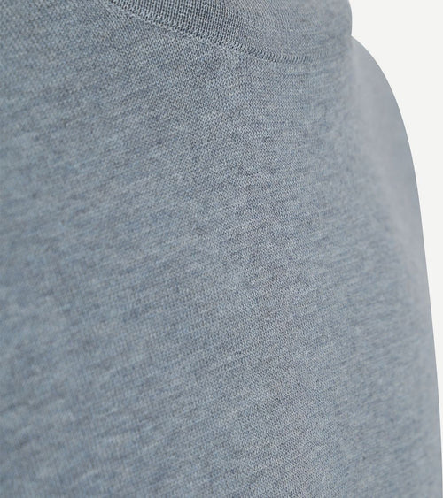 Pullover crewneck basic blauw