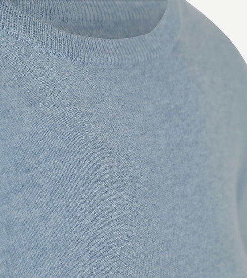 Trui cotton cashmere sky blauw