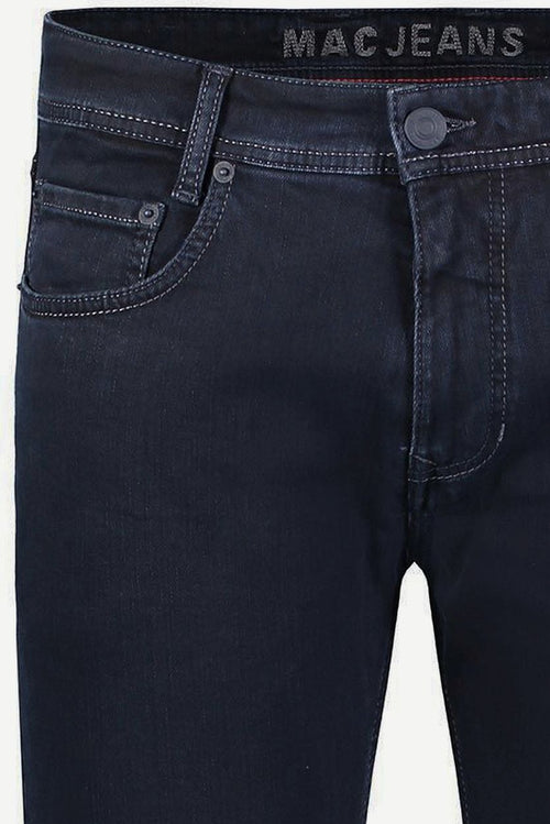 Broek Arne stretch blue zwart h799